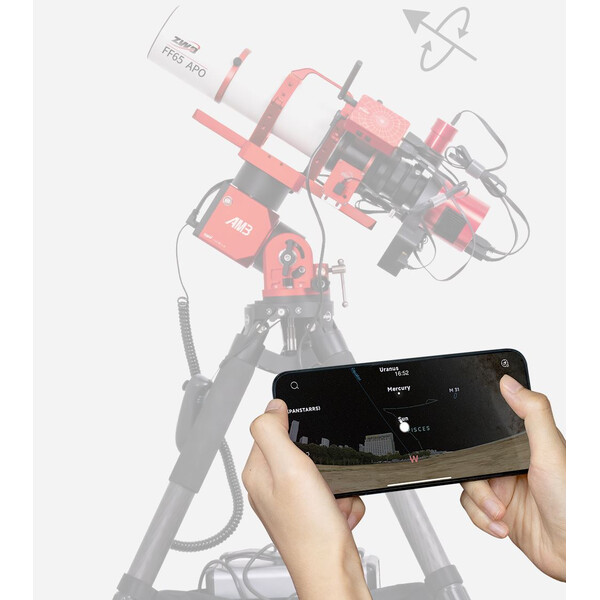 ZWO Montagem AM3 Harmonic Equatorial Mount + Carbon Tripod