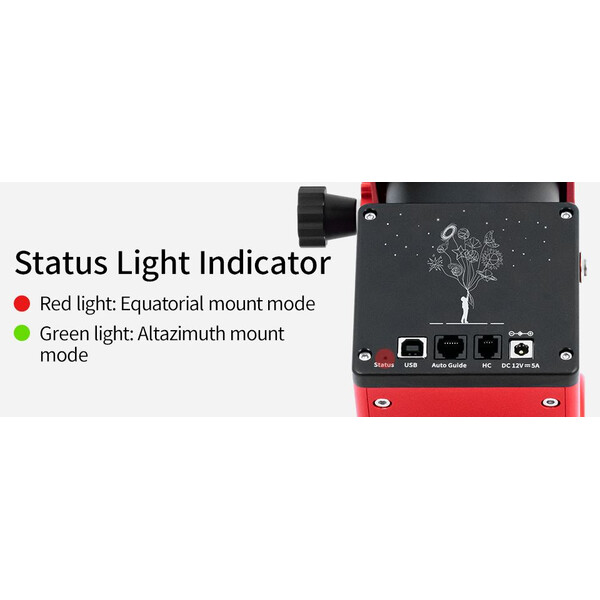 ZWO Montagem AM3 Harmonic Equatorial Mount + Carbon Tripod