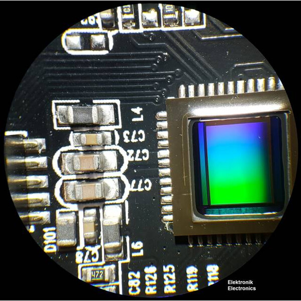 Bresser Microscópio stéreo Analyth STR 10x-40x bino; Greenough; 50mm; 10x/20; 10-40x; LED, câmara, 2MP
