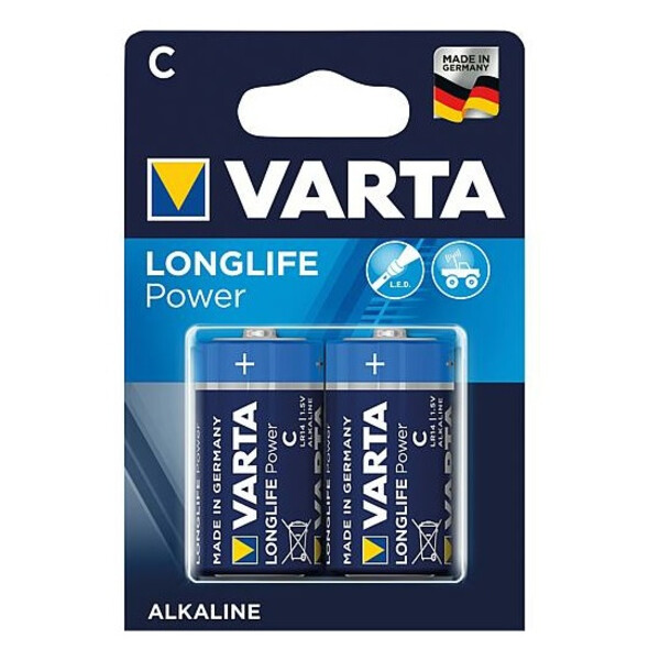 Varta Pilhas eléctricas de longa duração C "Baby"