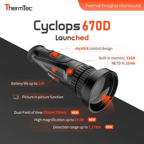 ThermTec Câmara térmica Cyclops 670D