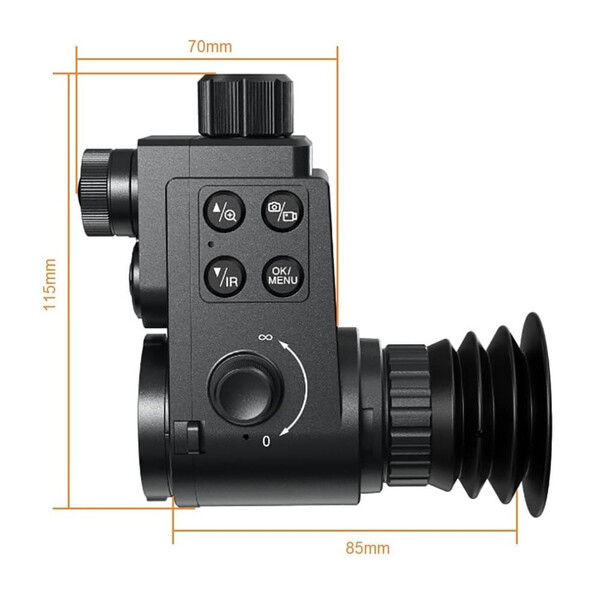 Sytong Aparelho de visão noturna HT-88-16mm/940nm/45mm Eyepiece German Edition