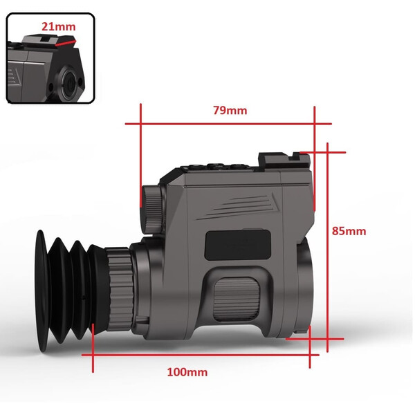 Sytong Aparelho de visão noturna HT-660-12mm / 48mm Eyepiece German Edition