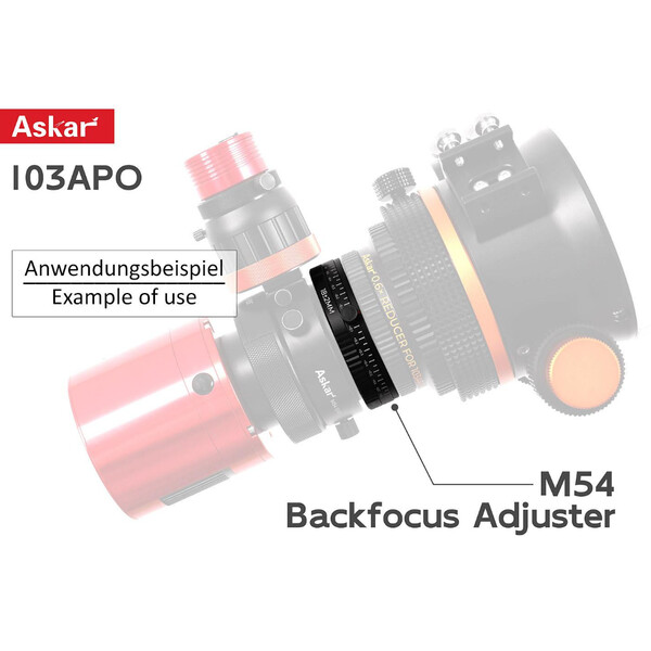 Askar Cilíndro de extensão Adapter M54/M48 16-20mm