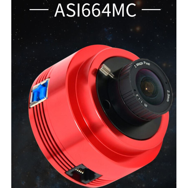 ZWO Câmera ASI 664 MC Color