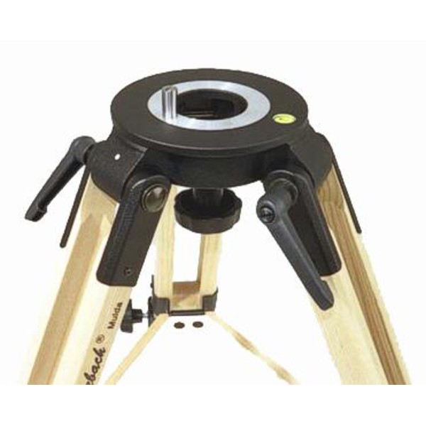 Berlebach Tripé de madeira Uni Modell 18 para Synta HEQ-5 com placa de acessórios