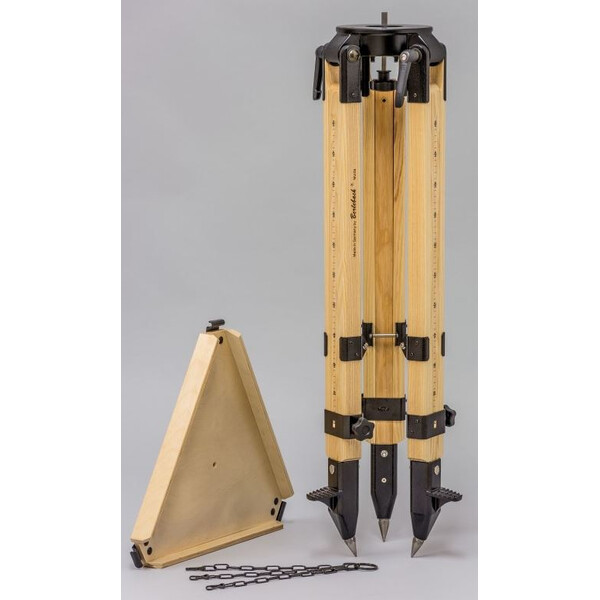 Berlebach Tripé de madeira Uni Modell 18 para Vixen SPHINX com placa de acessórios
