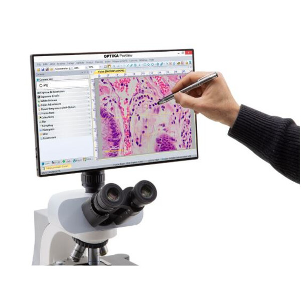 Optika Câmera TB-6PRO4K All-in-one 4K, Windows, 6.3 MP, 1/1.8", 2.4 µm, USB, 15.6" touch screen