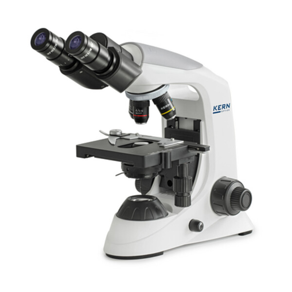 Kern Microscópio Bino Achromat 4/10/40/100, HWF10x18, 3W LED, OBE 132