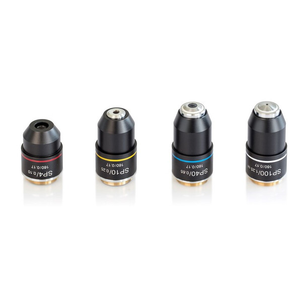 Kern objetivo Objetiva, OBB-A1563, e-plan, achro, 10x/0.25, w.d. 5.65mm, Anti-Fungus