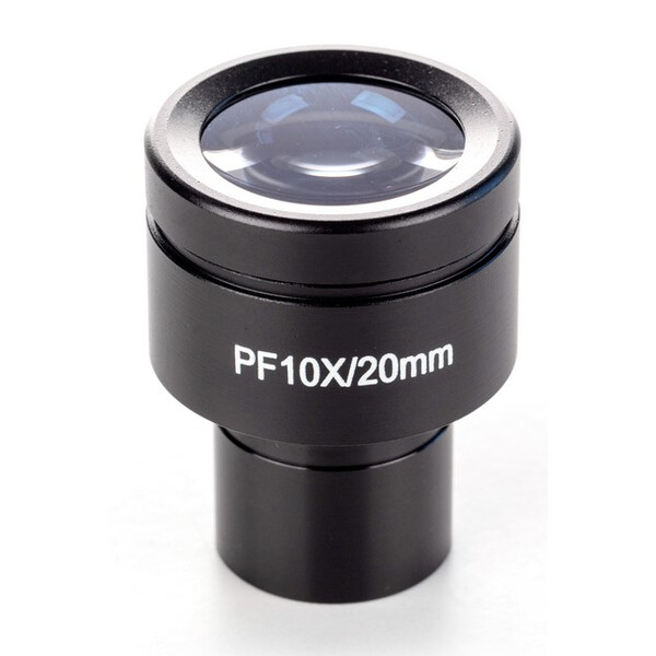 Kern Oculares de Ø 23,2 mm, OBB-A1617, HWF 10x/Ø20mm, com escala de 0,1 mm, High-Eye-Point, Anti-Fungus