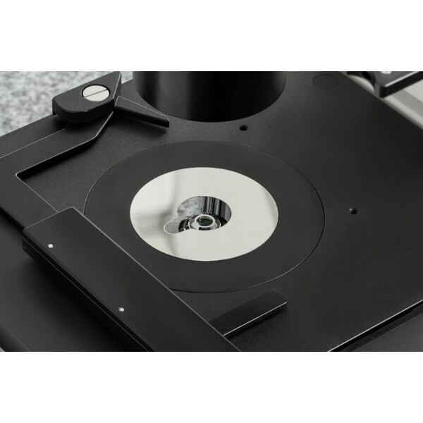 Kern Microscópio invertido OCM 168, FL, PH, trino, Condensador N.A. 0,3 fixo, 10x-40x, LED 5W, Al/Dl