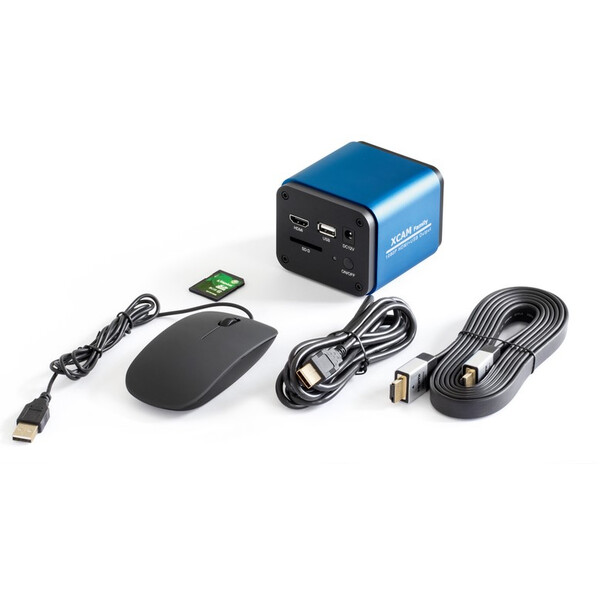 Kern Câmera Câmara ODC 852, cor, CMOS, 1/1,8", 2,4 µm, 30/25 fps, 5 MP, USB/Wifi