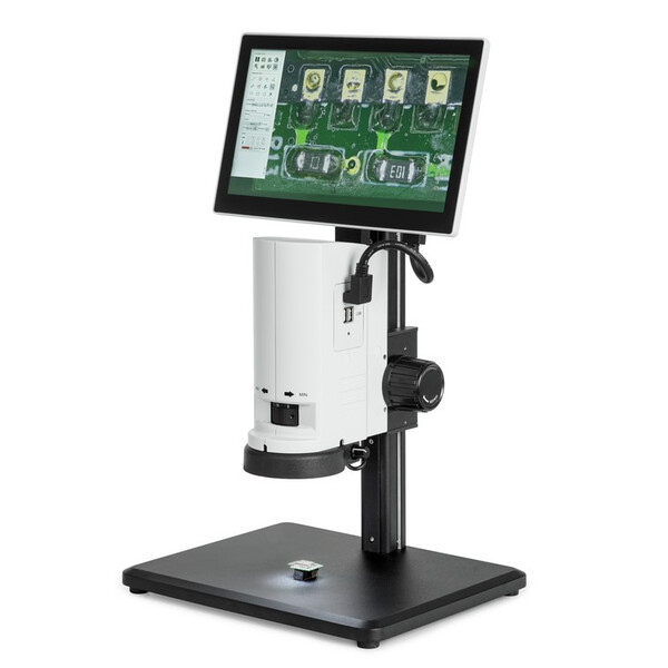 Kern Microscópio OIV 255, Digital, 0,7x-5x, LED, Al, HDMI