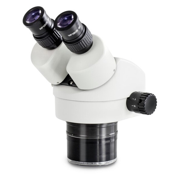 Kern Cabeça de microscópio com zoom, OZL 460, bino, 0,7x-4,5x, Al, 3W LED