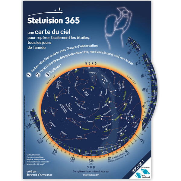 Stelvision Carta de estrelas 365