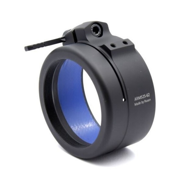 Rusan Adaptador de fixação Q-R M52x0,75 Short com rosca fêmea para um diâmetro exterior de 57,25 mm