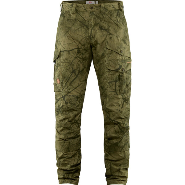 Fjällräven Calças de caça Barents Pro M, 626-662 Verde Camo-Floresta profunda, 50