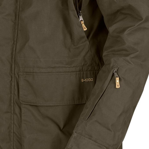Fjällräven Casaco acolchoado Brenner Pro M, 662 Deep Forest, tamanho M
