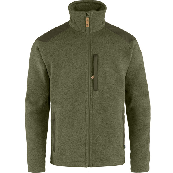 Fjällräven Buck Fleece M, 625-662 Verde-louro-Floresta profunda, S
