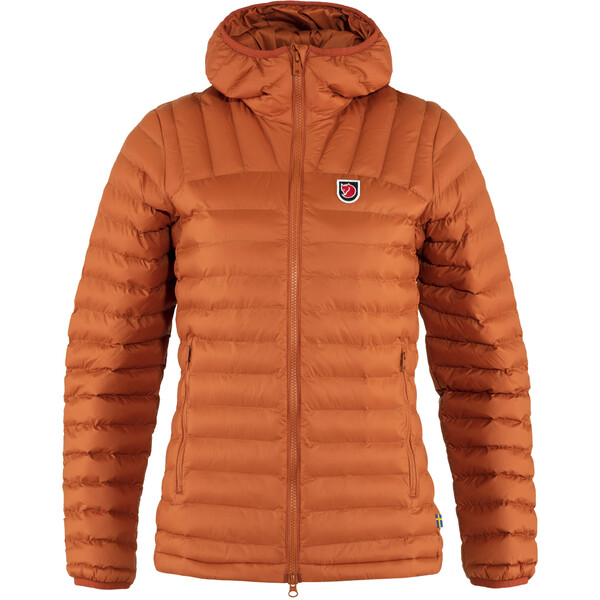 Fjällräven Casaco com capuz Expedition Lätt W, 243 Castanho Terracota, L