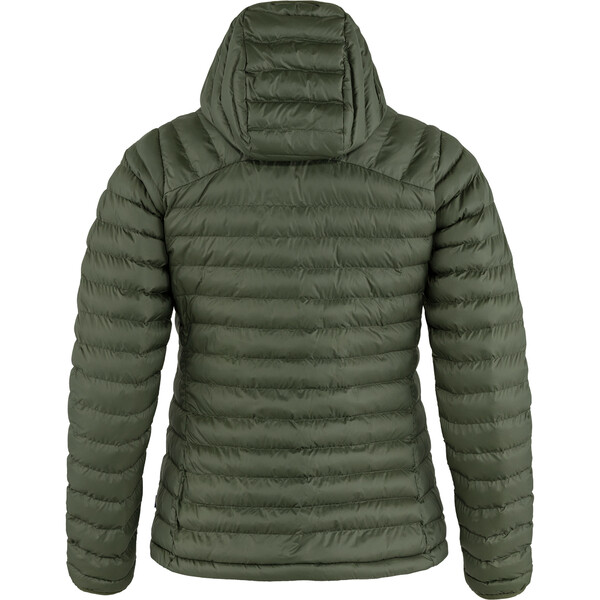 Fjällräven Casaco com capuz Expedition Lätt W, 662 Deep Forest, L