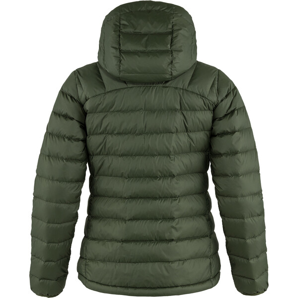 Fjällräven Casaco com capuz Expedition Pack Down W, 662 Deep Forest, tamanho L