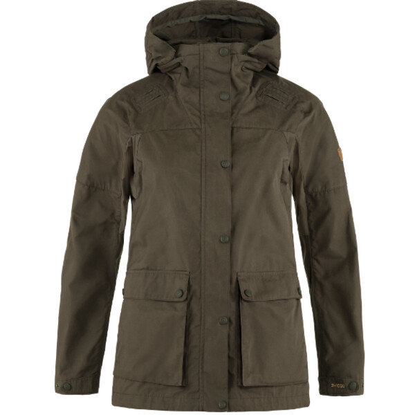 Fjällräven Casaco Forest Hybrid W, 633 Dark Olive, L