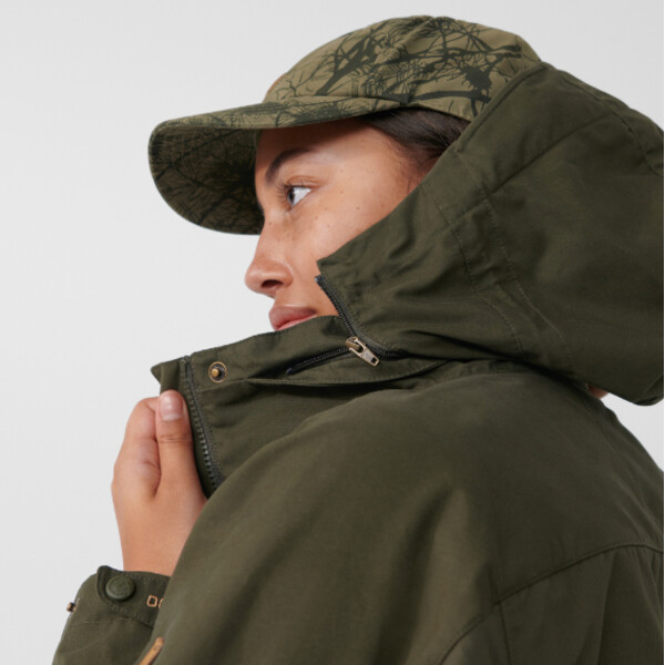 Fjällräven Casaco Forest Hybrid W, 633 Dark Olive, L
