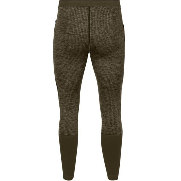 Fjällräven Värmland Woolterry Long Johns M, 633 Dark Olive, tamanho S