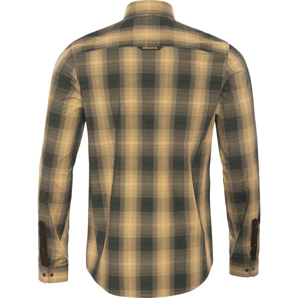 Härkila Camisa Akkan, amarelo/preto tamanho L