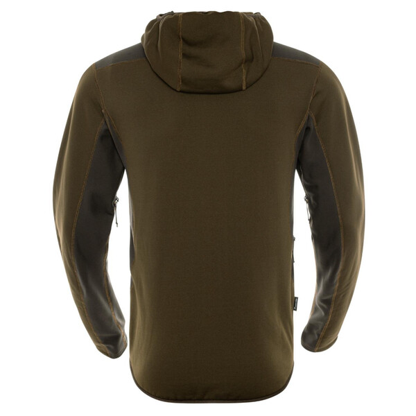Härkila Camisola com capuz Deer Stalker, verde salgueiro/castanho sombra, tamanho XXL