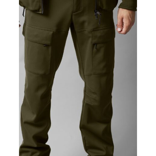 Härkila Calças Deer Stalker Light, verde salgueiro/castanho sombra tamanho 54