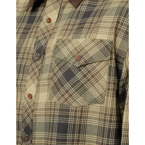 Härkila Camisa Driven Hunter, xadrez teca claro, tamanho L
