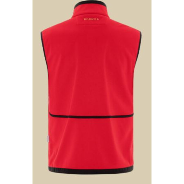 Härkila Colete de lã Kamko, castanho/vermelho, tamanho L
