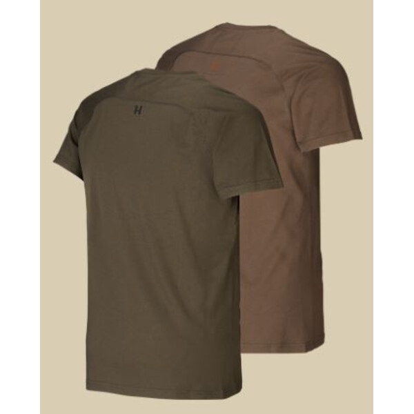Härkila T-Shirt com logótipo 2 unidades ASDO tamanho L
