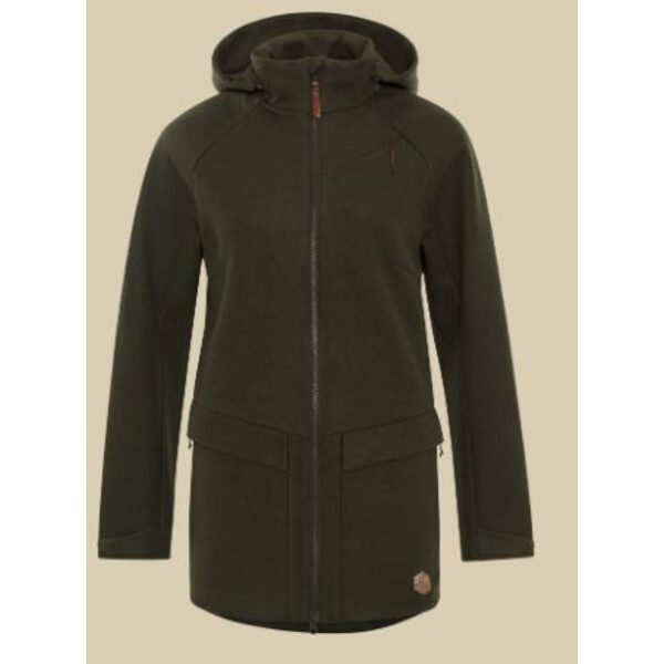Härkila Casaco Metso Hybrid para mulher, verde Willow, tamanho 40
