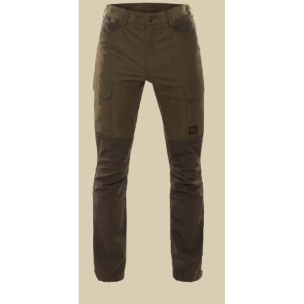 Härkila Calças Scandinavian, verde salgueiro/marrom profundo, tamanho 50