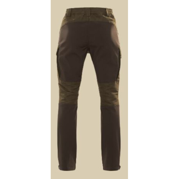 Härkila Calças Scandinavian, verde salgueiro/marrom profundo, tamanho 50