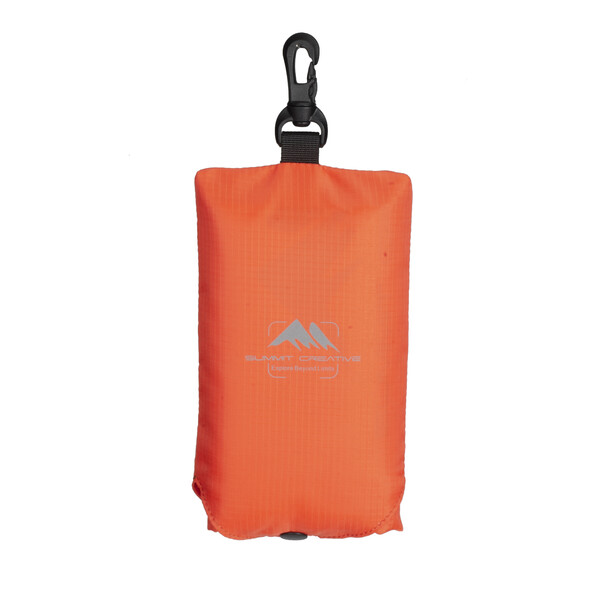 Summit-Creative Poncho de chuva laranja