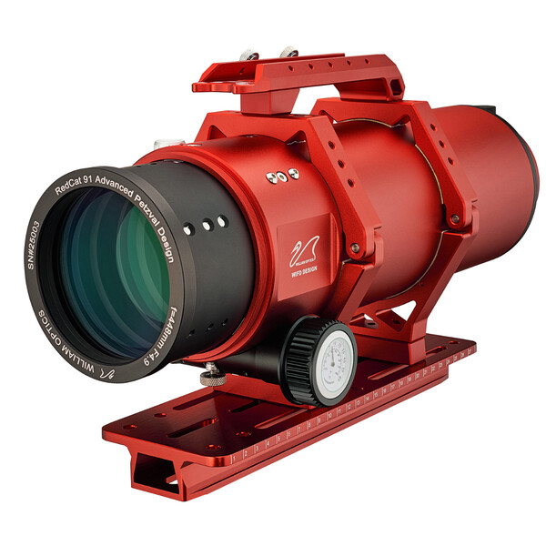 William Optics Refrator apocromático AP 91/448 RedCat 91 WIFD OTA