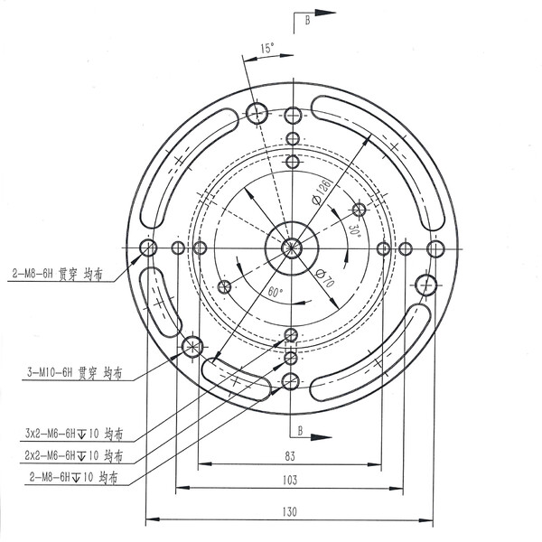 Omegon Adaptador de montagem iOptron para coluna Pro