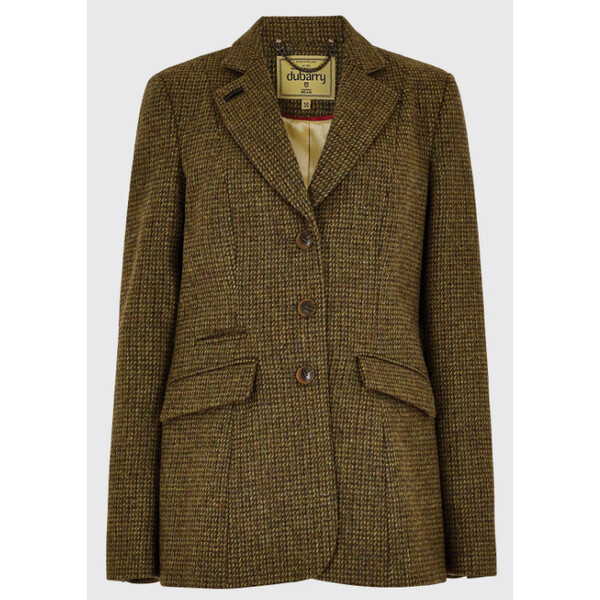 Dubarry of Ireland Casaco de tweed Darkhedge Heath tamanho 40