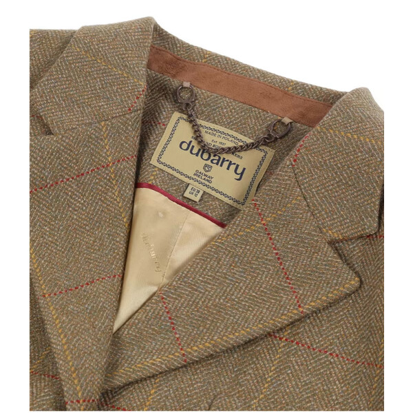 Dubarry of Ireland Casaco de tweed Buttercup Elm tamanho 40
