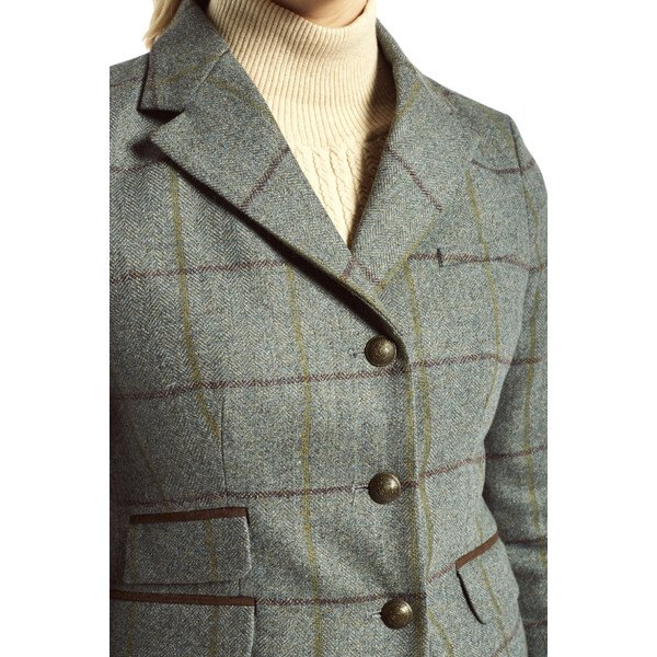 Dubarry of Ireland Casaco de tweed Buttercup Sorrel tamanho 40