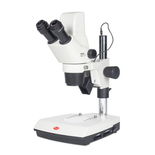 Motic Microscópio SMZ-171iX, digital, 7.5x-50x, w.d. 110mm, 4 MP, 1/3", Wifi/Lan