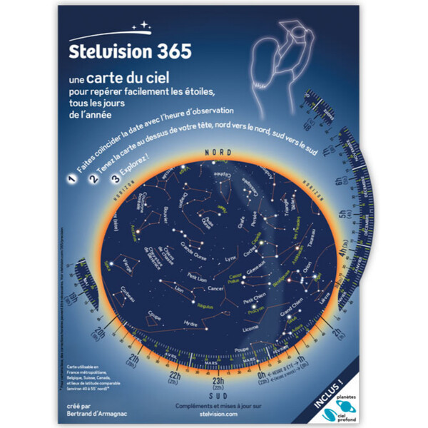 Stelvision Carta de estrelas 365