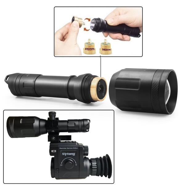 Maximtac HD-IR Pro Gen 3 Iluminador infra-vermelho LED