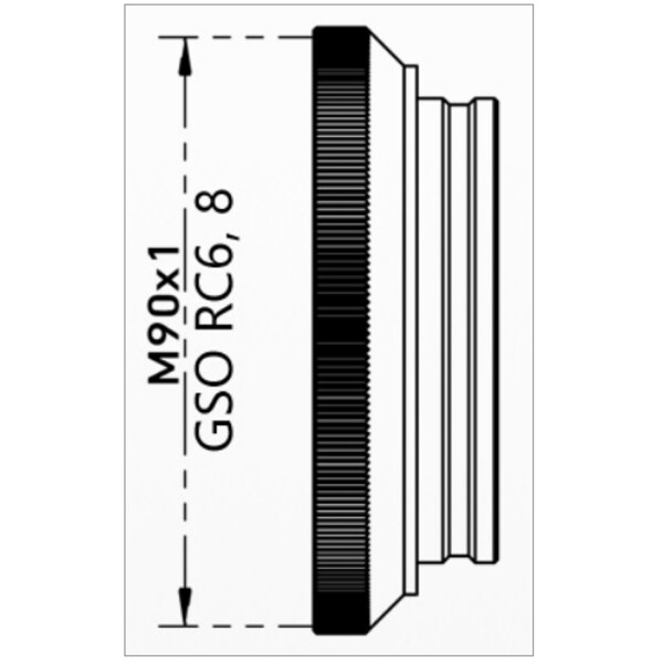 iOptron Adaptador iAFS2 / M90