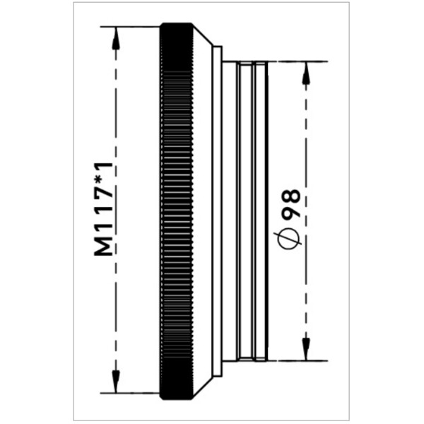 iOptron Adaptador iAFS3 / M117